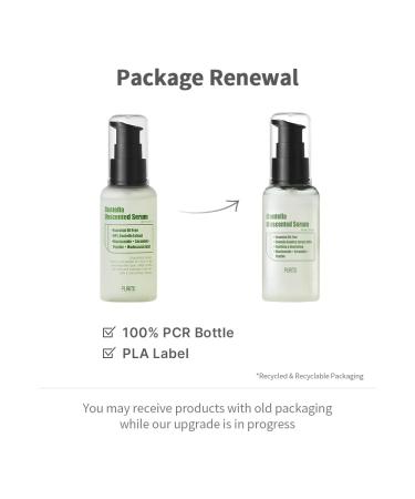 Purito Centella Unscented Serum 60ml - Soothing & Hydrating Skincare - Buy Online on GoSupps.com