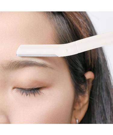 Skin Planing Tool for Women - Professional Peach Fuzz & Hair Removal Gentle Exfoliation Blades (3 Straight & 1 Fold) - Perfect for Face & Eyebrows - Buy Online on GoSupps.com