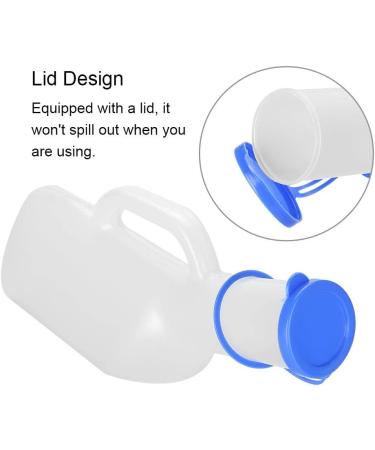 Bed Pan Movable Portable Urinal Storage Urine Collector with Handle for Kids Large Capacity for Men - Buy Online on GoSupps.com