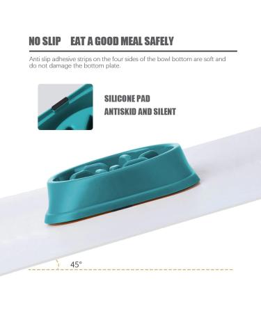 Fun Feeder Slow Bowl Dog Slow Feeders Bowls Anti-Obesity&Choking&Overeating Dog Puzzle Healthy Anti-Slip Lick Treat Bowls Dishes Maze Interactive Puzzle(Dark Green) - Buy Online on GoSupps.com