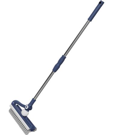 Shanrya Floor Brush - Long Handle Durable & Easy to Clean Patio Brush (Indigo Blue) - Efficient Cleaning Solution - Buy Online on GoSupps.com