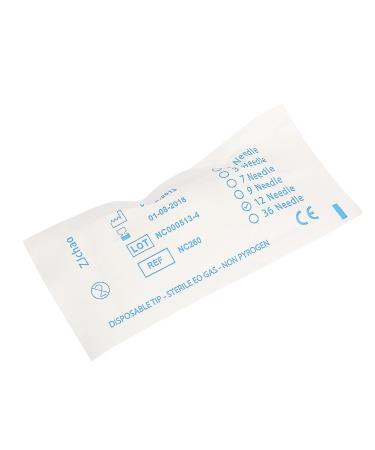 12 Pins Microneedling Needle Cartridges - 10 Pack for Derma Pen & Electric Micro Needle Roller | International Shipping - Buy Online on GoSupps.com