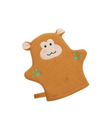 Bath Sponges for Adults Bath Sponge Mesh Pouf Bath Sponge Foam Loofah Sponge (Color : Little Monkey)