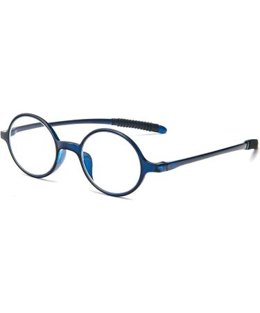 KoKoBin Retro Round Reading Glasses for Men & Women - TR90 Full Frame 2.5 Diopters - Stylish & Durable Reading Aid for International Shipping - Buy Online on GoSupps.com