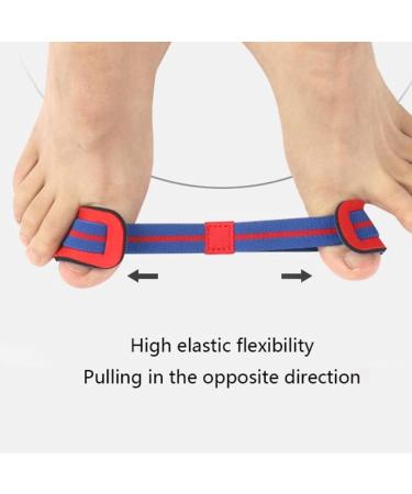 Ruluti Bunion Corrector Strap - Adjustable Toe Straightener & Valgus Exercise Band for Pain Relief | Nylon Elastic Belt for Effective Correction - Buy Online on GoSupps.com