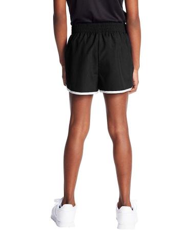 C9 Champion Girls' 2 Woven Running Shorts - Medium Ebony/True White - Buy Online on GoSupps.com