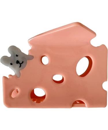 HEMLBOYW Cute Cheese Hair Clips For Women Hair Clips Jaw Clamp Hair Barrette Hair Decoration Girls Hair Ornaments Ponytail Holder Cartoon Hair Clips Casual Wear green - Buy Online on GoSupps.com