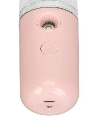 Face Nano Mist Sprayer Portable USB Charging Mini Face Steamer MoisturizingHydrator for Home Travel (Light Pink) - Buy Online on GoSupps.com