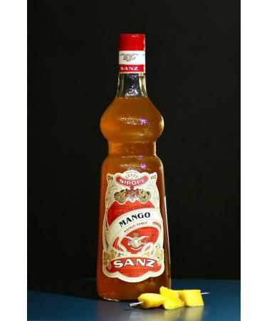  SANZ SANZ Spanish Mango Syrup 22% Mango Juice 1 L Alcohol-Free - Buy Online on GoSupps.com