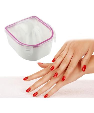 1PC Professional Acetone Resistant Soak Off Bowl Warm Nail Spa Bowl Double Layer Hand Manicure Tool For Salon Or Home Use  - Buy Online on GoSupps.com