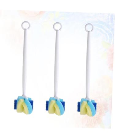 Solustre 3 pcs Silicone Bottle Cleaner Set - Teapot Pour Nipple & Baby Bottle Cleaning Brushes - Buy Online on GoSupps.com