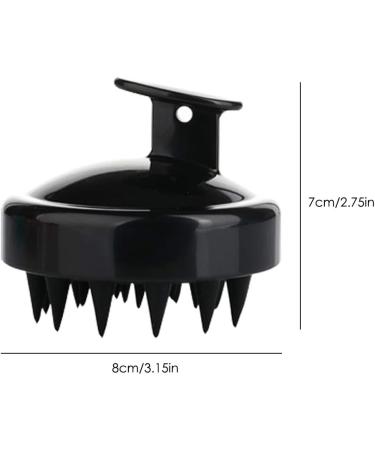 Sourcetone Scalp Massager Set - 2-Piece Shampoo Brush & Hand Massage Brush for Deep Relaxation & Hair Stimulation - Green & Black - Buy Online on GoSupps.com