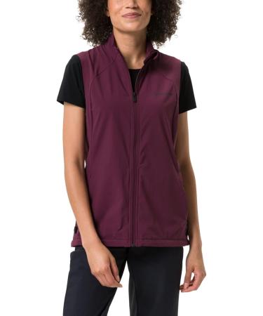 VAUDE Women's Yaras Vest 40 in Cassis - Eco-Friendly Outdoor Vest for Women | International Shipping Available - Buy Online on GoSupps.com