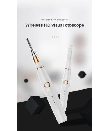 QIYUDS Ear Wax Removal Tool Ear Cleaner Ear Wax Removal Kit 3.9mm Smart Visual Ear Spoon Ear Endoscope high-Definition WiFi All-in-one Otoscope - Buy Online on GoSupps.com