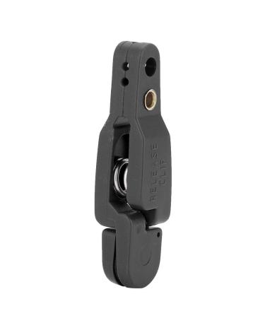 Dioche Snap Release Clip Outrigger Clip for Weight Planer Board Outrigger Downrigger Power Grip Black