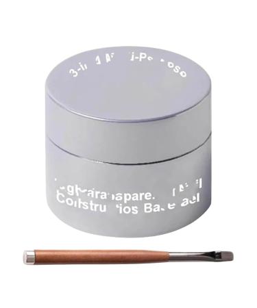 Clear Nail Gel - Soft and Smooth Textured Nail Adhesive Gel Translucent Natural Glue Easy Application and Long-Lasting Strength for Women at Home - Buy Online on GoSupps.com