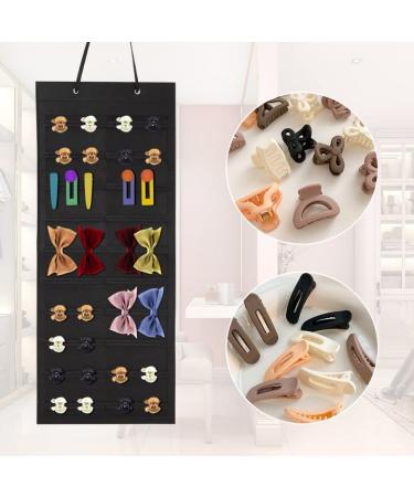 2pcs Large Claw Clip Organizer for Women and Girls - Hair Clip Storage Holder for Wall, Door, Closet - Buy Online on GoSupps.com
