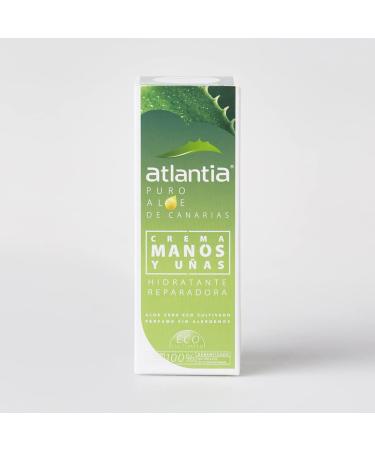 Atlantia Hand & Nail Cream | Natural Moisturizing Aloe Vera Cream for Cracked & Dry Hands | 75ml - Buy Online on GoSupps.com
