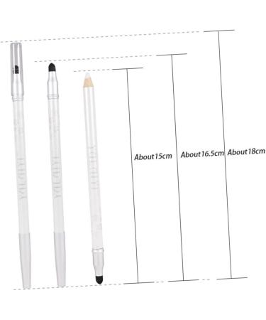 Housoutil Eye Shadow Pen 3pcs Lying Head Lustre Silkworm Eye Pearly Pen Makeup Shadow Double Lying Silkworm Pen mediumx3pcs Whitex3pcs - Buy Online on GoSupps.com