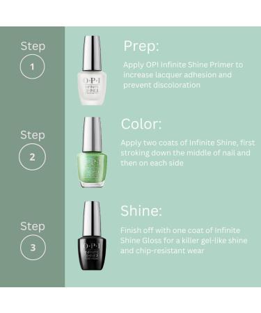 OPI Nail Polish Infinite Shine Long-wear System 2nd Step #Virgoals Big Zodiac Energy Collection Gold Nail Polish 15ml - Buy Online on GoSupps.com