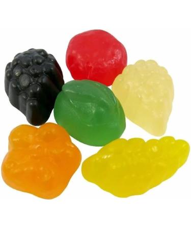 Kingsway Fruit Salad Gums Fruit Flavour Gummy Sweet Candy Buffet Pick n Mix 1kg - Buy Online on GoSupps.com