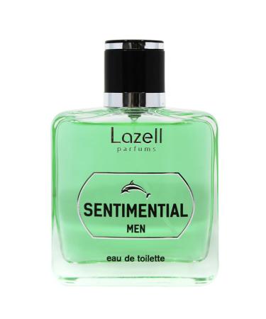 Lazell Sentimential for Men Perfume | Impression by Lac. Essential | Eau De Toilette 3.4 Fl Oz | Citrus Woody Pepper Fragrance | European oncentrated Scent Lasts 6-9 Hours - Buy Online on GoSupps.com