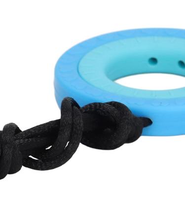 10PCS Chew Sensory Necklace - Silicone Baby Teething Necklace for Kids - Dark Blue - Buy Online on GoSupps.com