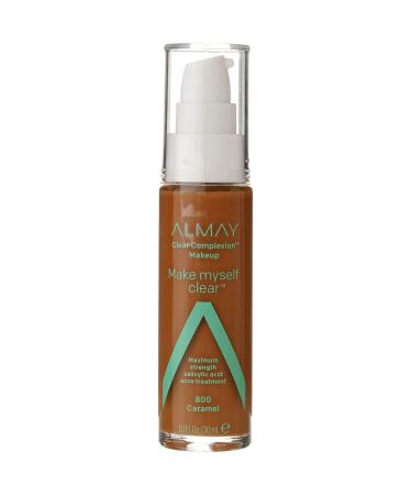 Almay Clear Complexion Make Myself Clear Foundation Makeup Caramel 800 - 1 fl oz - Buy Online on GoSupps.com