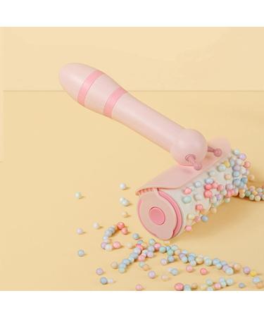 Lint Remover Roller - Portable Pet Hair Remover with Strong Stickiness & Ergonomic Handle | Reusable Pink Lint Roller for Clothes Sofa Bed Carpet & Car Seat - Buy Online on GoSupps.com