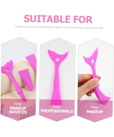 Housoutil 2pcs Multi-purposes Tools Makeup Guard Eyeshadow Pads Applicator Separator Shield De Stencil - Buy Online on GoSupps.com