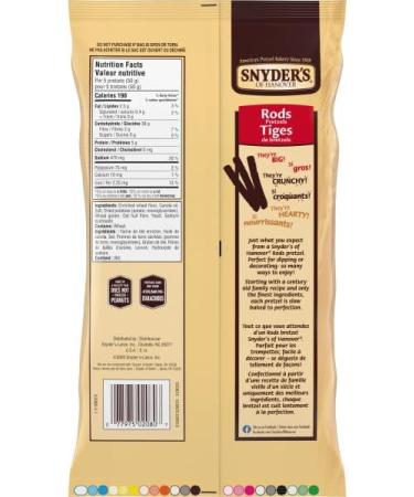 Snyder's Pretzel Rods 240 Grams (Pack of 1) - Buy Online on GoSupps.com