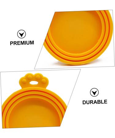 POPETPOP 9 Pcs Pet Can Lid Canned Meals Canned Dog Food Pet Food Can Cover Dog Can Lid Cats and Dogs Skull 10.5x9cmx3pcs Assorted Colorx3pcs - Buy Online on GoSupps.com