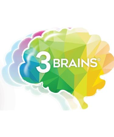 3 Brains Memory Boost 120 vegetarian capsules Enhances Memory & Cognitive Function - Buy Online on GoSupps.com