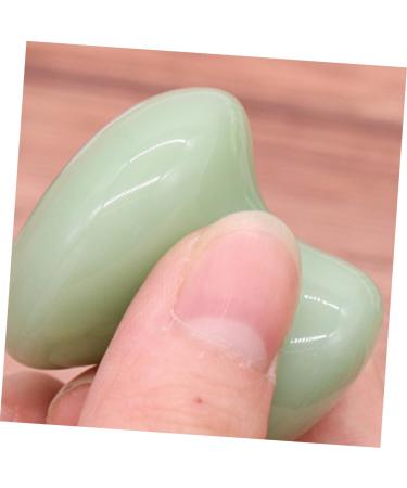FRCOLOR Gua Sha Massage Stone Tools 2 Pcs Jade Scraping Board & Facial Massager Kit for Myofascial Release & Skin Care - Buy Online on GoSupps.com