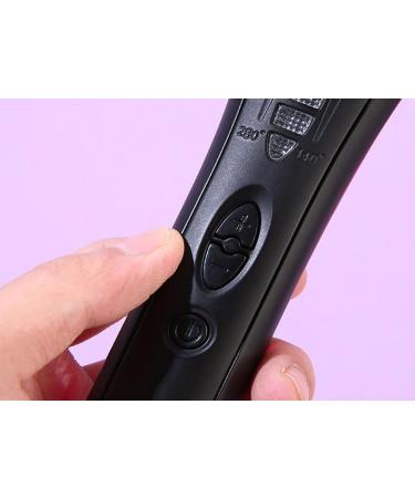 Minidiva Adjustable Electric Heating Combs - Curling & Straightening Combs for All Hair Types (Black) | International Shipping Available - Buy Online on GoSupps.com