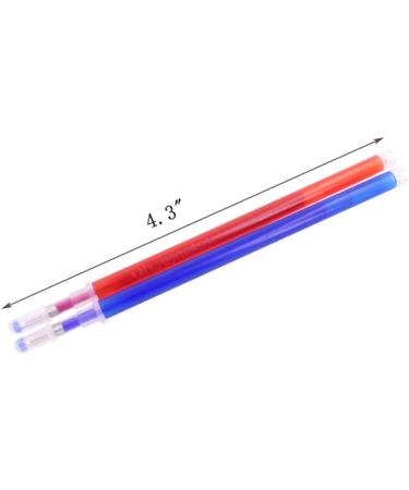 100 Pcs Heat Erasable Fabric Refills - Disappearing Ink Fabric Markers for Sewing & Embroidery - Buy Online on GoSupps.com