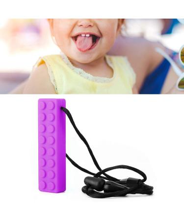Shipenophy Adjustable Silicone Teether for Ages 3+ Safe & Soothing Purple Teething Toy - International Shipping Available - Buy Online on GoSupps.com