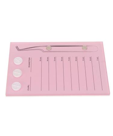 Shop Eyeline 3-in-1 Eyelash Extension Tablet - 9 Rows 7-15mm Acrylic Pallet Tool with 2 Tweezers & 100 Adhesive Cups - International Shipping - Buy Online on GoSupps.com