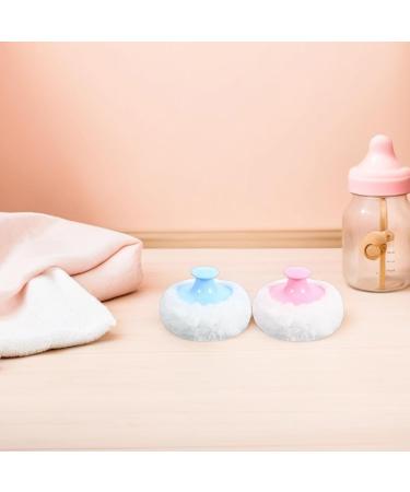 iplusmile 6pi ces Houppette pour Gar on Fille Applicateur de Poudre Compacte Lavable Doux pour Peau Sensible - Buy Online on GoSupps.com