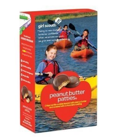 Girl Scout Cookies Tagalongs Delicious Peanut Butter Patties - 2 Boxes of 15 Cookies Peanut Butter 15 Count (Pack of 2)