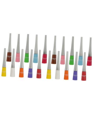 FRCOLOR 20 pcs Pen Colorful Colour Liquid Long Eye Matte Cosmetics Eyeliner Make Up Waterproof Colors