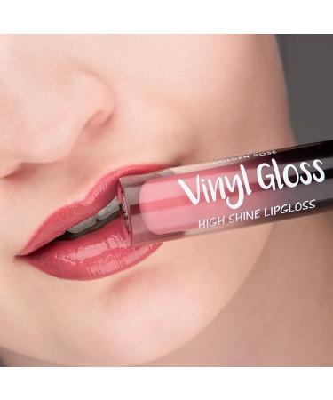 Golden Rose Vinyl Gloss High Shine lip gloss New High gloss vinyl lips 4 Gift False Eyelashes AURA  - Buy Online on GoSupps.com