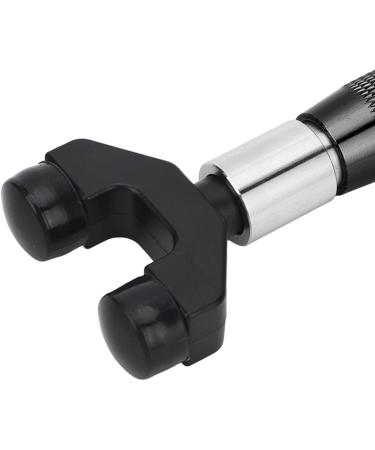 10-Speed Manual Massage Spine Tool with 4 Heads - Chiropractic Adjuster for Joint Relief - Black Fabric Bag Included - International Shipping Available - Buy Online on GoSupps.com