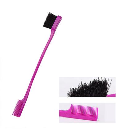 Multifunctional Eyebrow & Hair Edge Brush - Double Head Makeup Tool for Precision Styling - Buy Online on GoSupps.com
