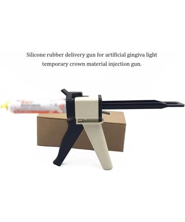 twcrvil Gun Mixing Delivery Rubber for Dental Mixing Tool Glue Caulking Universal Professional Gingiva Repair Clinic Hospital - Buy Online on GoSupps.com