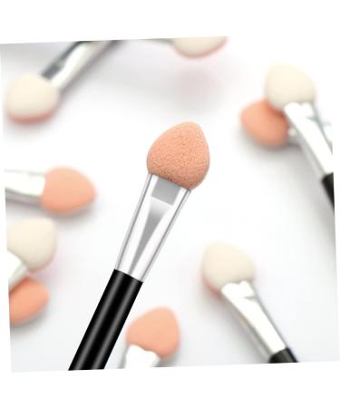 FOMIYES 50pcs Beauty Sponge Make up Sponges for Face Makeup Disposable Lipstick Cosmetics Double Ended Sponge Applicator Eyeshadow Applicator Makeup Brush - Buy Online on GoSupps.com