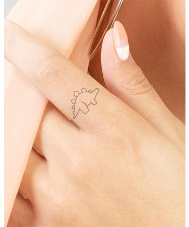 Inkbox Semi-Permanent Stego Temporary Tattoo - Easy, Long Lasting & Water-Resistant - 1 x 1 in - Lasts 1-2 Weeks - Buy Online on GoSupps.com