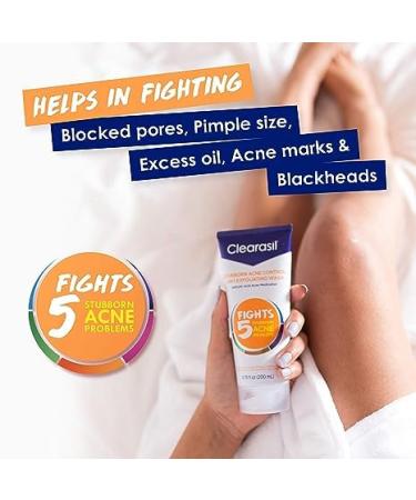 Clearasil Ultra 5in1 Exfoliating Wash 6.78 oz - Pack of 2 | Gentle Daily Cleanser for Clear Skin - Buy Online on GoSupps.com