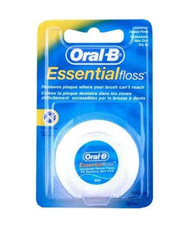 entialfloss Zahnseide ungewachst 50 m 4er Pack (4 x 1 St ck)