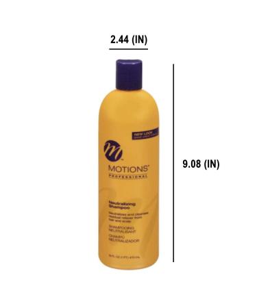 Motions Pro Neutralizing Shampoo 16 Oz - Gentle Formula for Hair Care - Buy Online on GoSupps.com